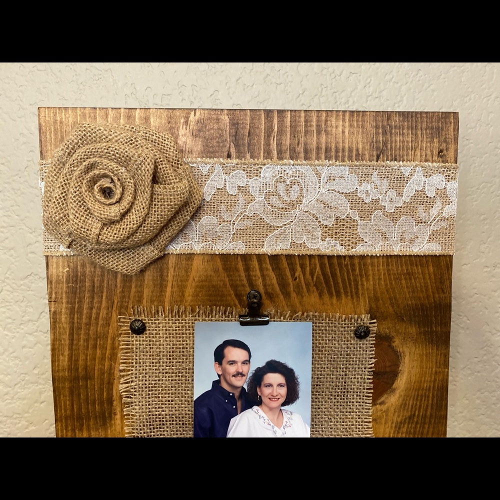 Rustic Picture Frame Handmade - Picture 4 of 6